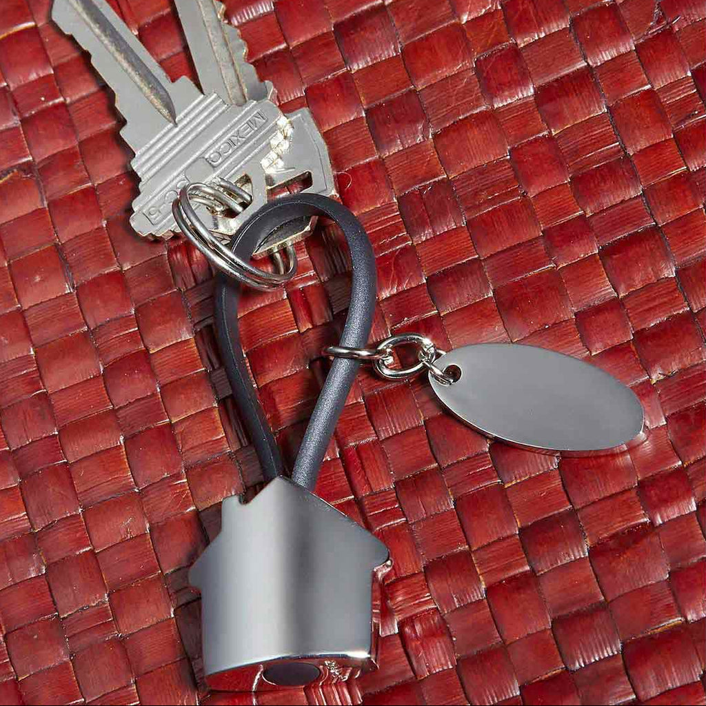 LLAVERO CASA CON PLACA