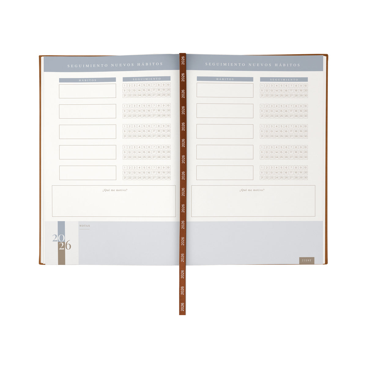 AGENDA DIARIA CLÁSICA 2026