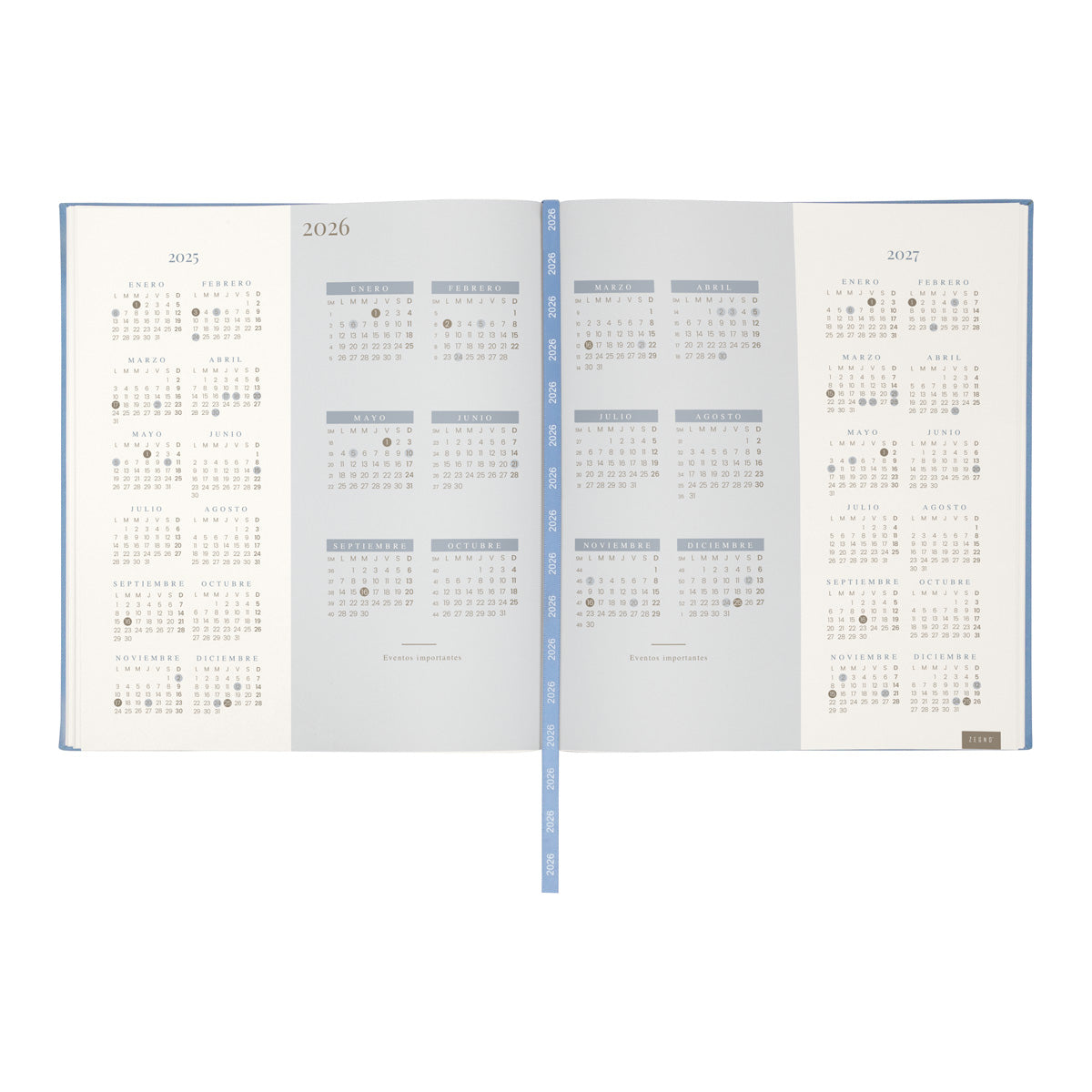 AGENDA EJECUTIVA CLÁSICA 2026