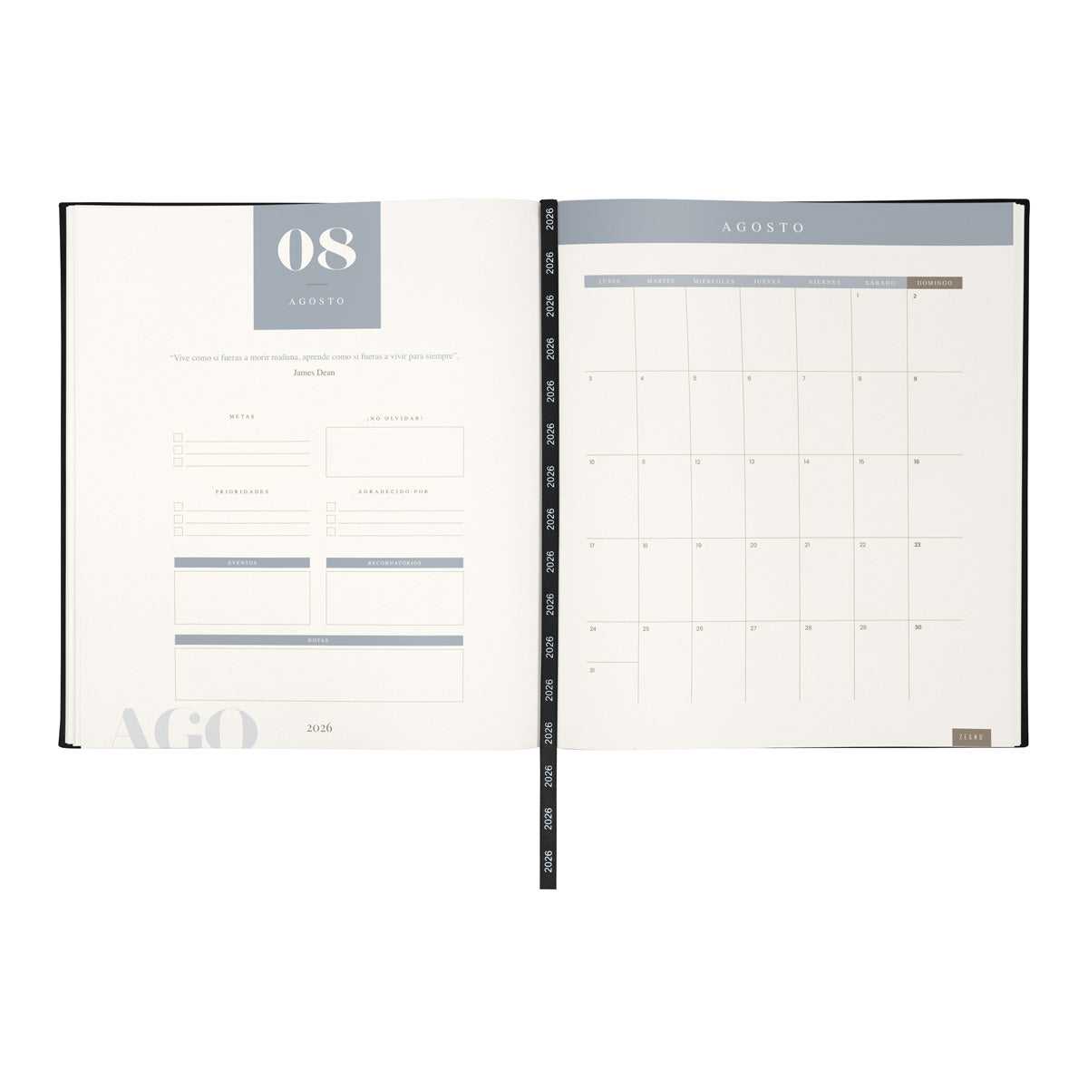 AGENDA EJECUTIVA CLÁSICA 2026