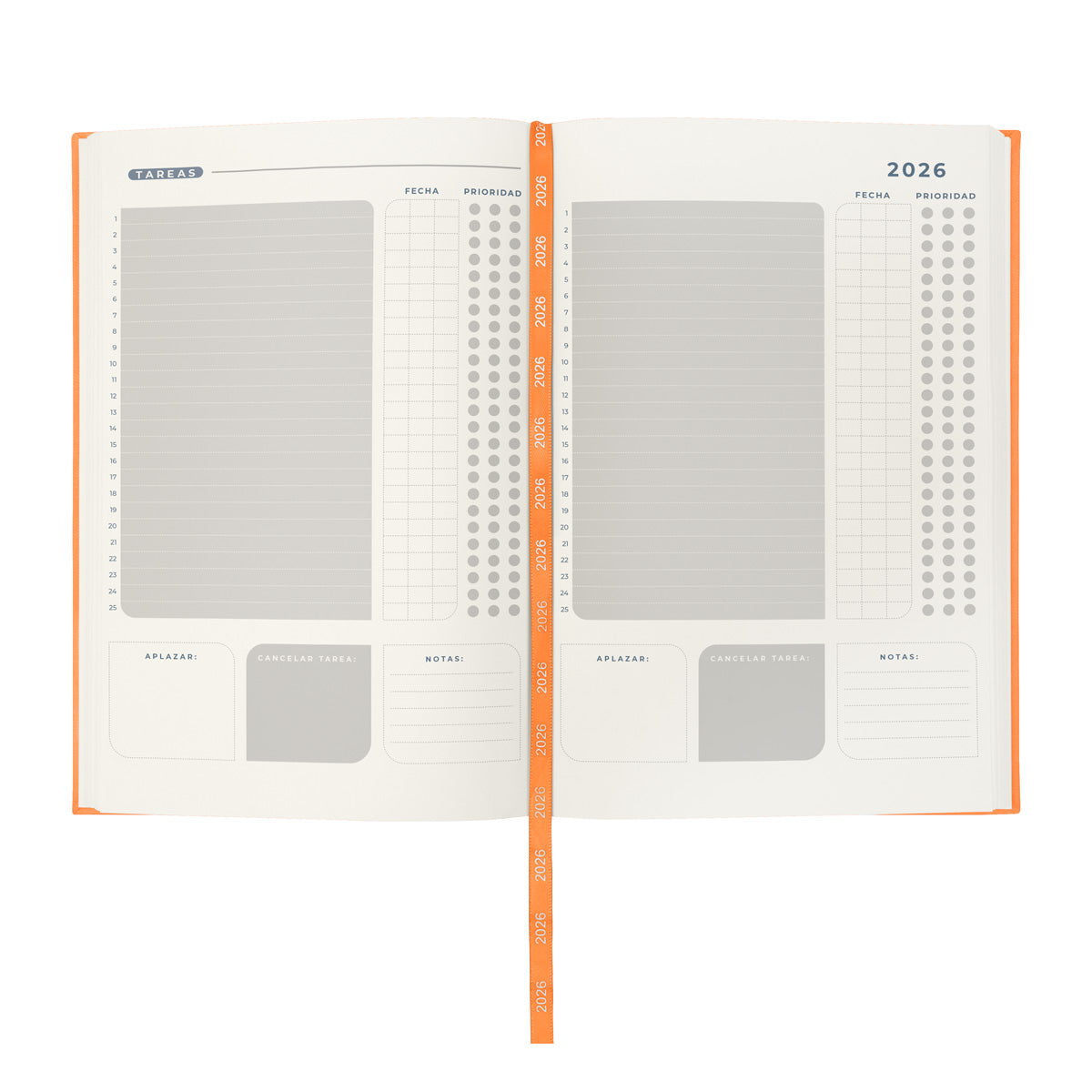 AGENDA DIARIA TERRA 2026