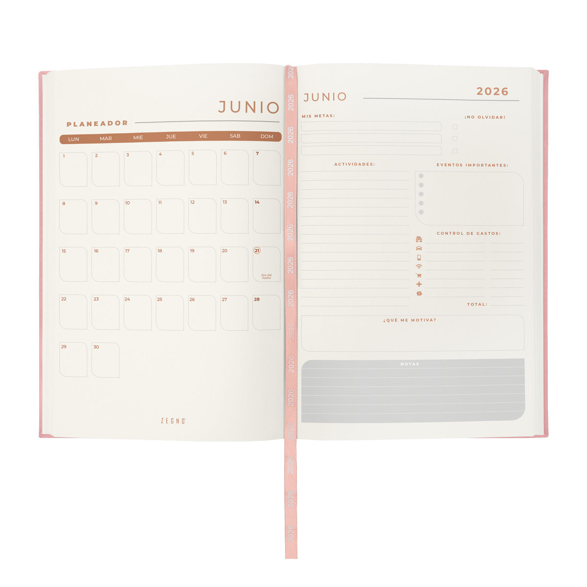 AGENDA DIARIA TERRA 2026