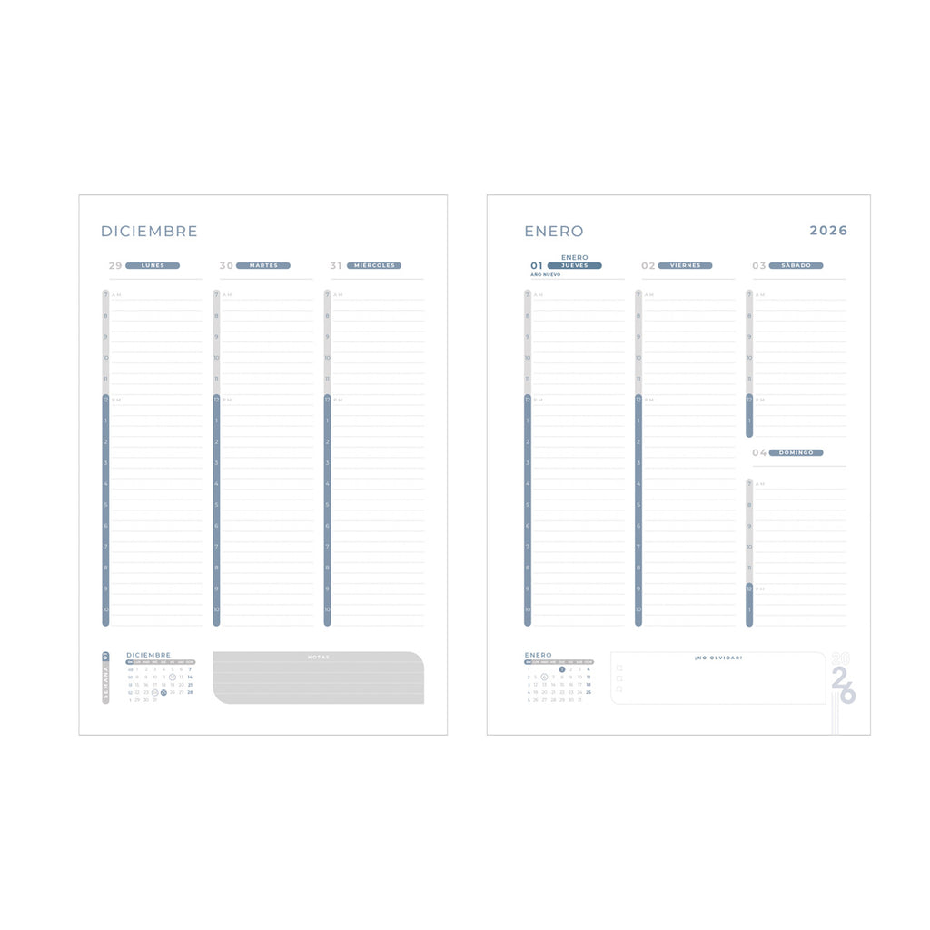 AGENDA SEMANAL TERRA 2026